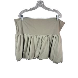 Madden Girl Tan Neutral Bubble Skirt XL